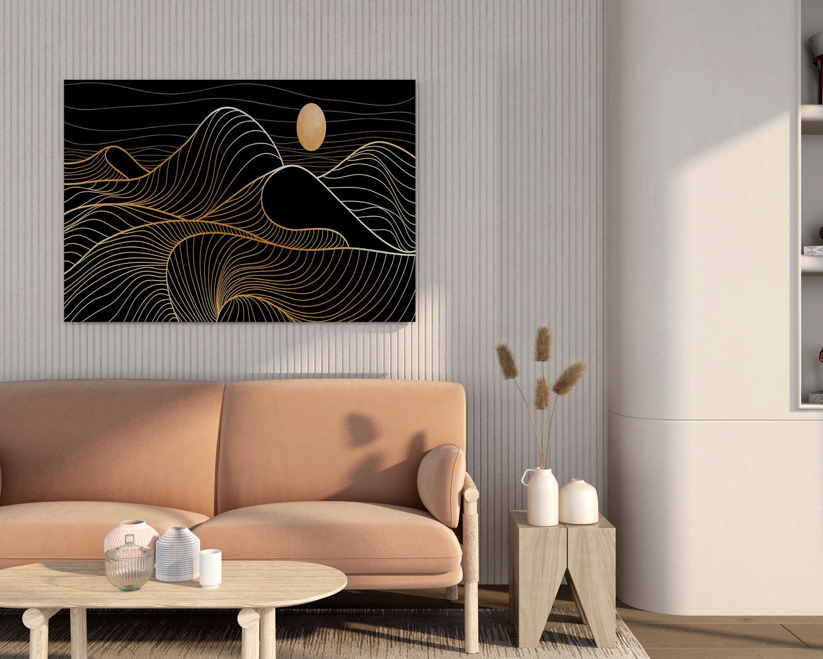 Artistic Canvas Paintings for Bedroom & Office Walls